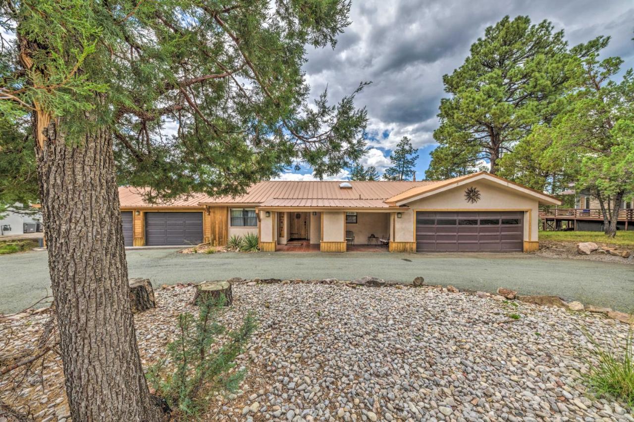 Spacious Ruidoso Home With Hot Tub And Fireplaces 外观 照片